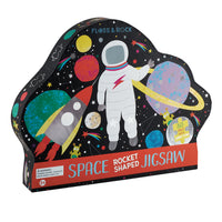 Floss & Rock Space Rocket Shaped 80 pc Jigsaw Puzzle - Dreampiece Educational Store