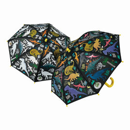 Parapluie à couleurs changeantes Floss &amp; Rock - Dinosaure 2 (Nouveau !)