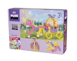 Plus-Plus - Pastel 3 EN 1 220 Pcs - Conte de Fées