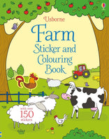 Usborne Farm Sticker and Colouring Book - Dreampiece Educational Store