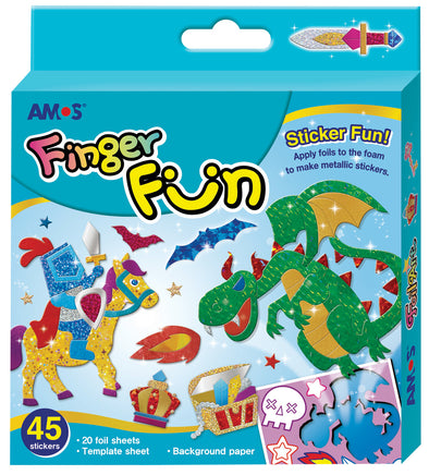 Amos Finger Fun - Knight & Dragon - Dreampiece Educational Store