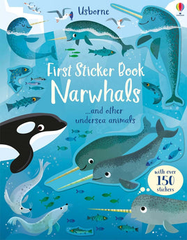 Usborne's First Sticker Book-  Narwhals
