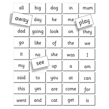 Fiesta Craft - Magnetic First Words Reception - Dreampiece Educational Store