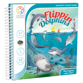 智能游戏：Flippin' Dolphins 磁力旅行游戏（2020 年新！）