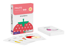 mierEdu Cognitive Flash Cards - Fruits