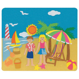 Fun in the Sun Felt Creations 19 Pieces - Dreampiece Educational Store