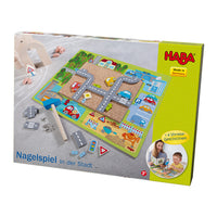 HABA- Geo Shape Tack Zap In Town - Dreampiece Educational Store