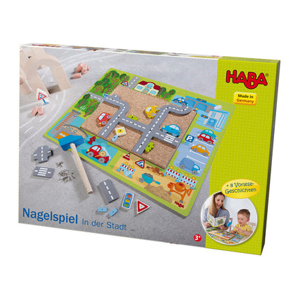 HABA- Geo Shape Tack Zap In Town - Dreampiece Educational Store