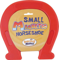 Popular Playthings Aimant en forme de fer à cheval, petit (bleu/rouge)