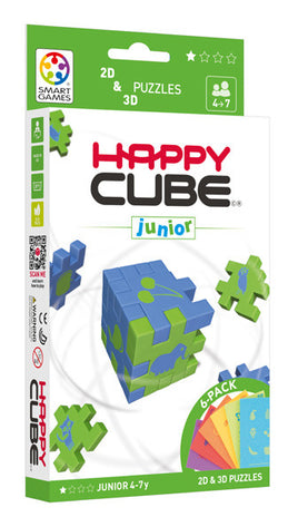 Smart Games Happy Cube - Pack Junior 6 Couleurs