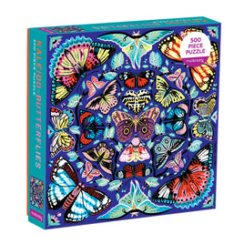 Mudpuppy 500 Pc Puzzle – Kaleido Butterflies