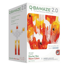 Mindware - Q-Ba-Maze 2.0 Starter Box with Warm Colours - Dreampiece Educational Store
