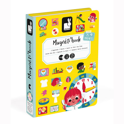 Janod - Learn the Time Magnetibook - Dreampiece Educational Store