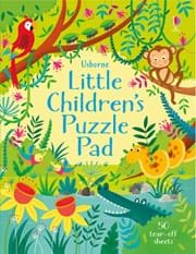 Usborne - Little Children Puzzle Pad - Dreampiece Educational Store