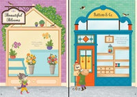 Usborne Little First Boutiques d'autocollants 