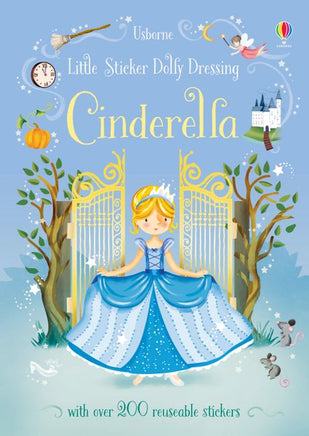Usborne Little Sticker Dolly Dressing Fairytales Cinderella - Dreampiece Educational Store