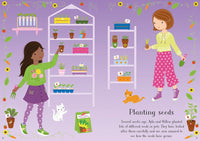 Usborne Petit Autocollant Dolly Dressing Pâques 