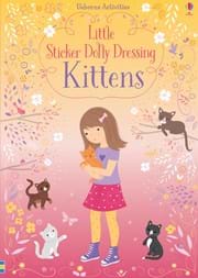 Usborne Little Sticker Dolly Dressing Kittens - Dreampiece Educational Store