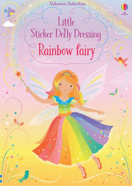Usborne Little Sticker Dolly Dressing Rainbow Fairy