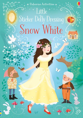 Usborne Little Sticker Dolly Dressing Snow White - Dreampiece Educational Store
