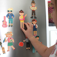 Petit Collage Little Travellers Magnetic Play Set