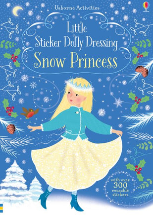 Usborne Little Sticker Dolly Dressing Snow Princess - Dreampiece Educational Store
