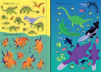 Usborne Little First Stickers Dinosaures 