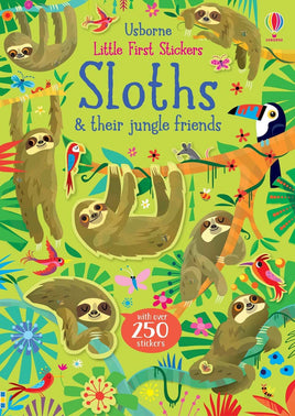 Usborne Little First Stickers Sloths