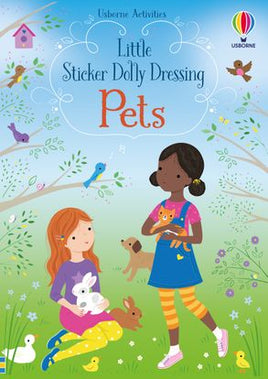 Usborne Little Sticker Dolly Dressing Pets