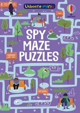 Usborne - Mini Livres Labyrinthes d'espionnage