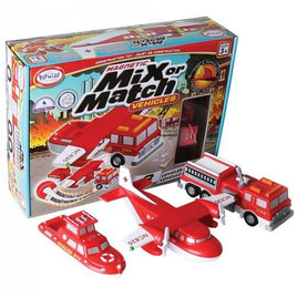流行玩具混合或搭配 - 消防与救援