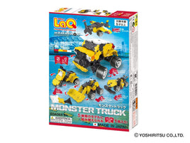 LaQ Hamacron Constructor MONSTER TRUCK - 5 Models, 165 Pieces