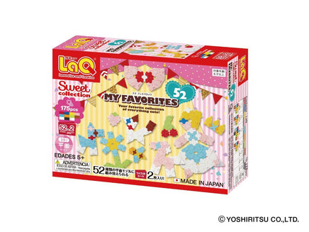 LaQ Sweet Collection - MY FAVOURITES - 52 Models, 175 Pieces - Dreampiece Educational Store