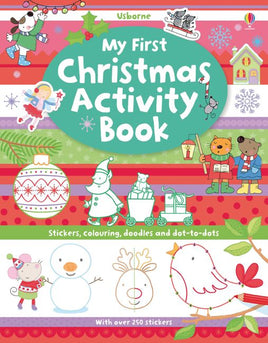 Usborne- My First Christmas Activity Book - Dreampiece Educational Store