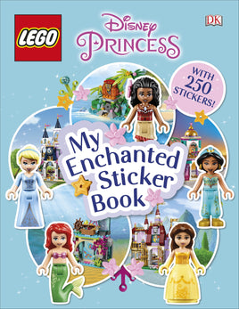 Livre d'autocollants enchantés LEGO Disney Princess de DK 