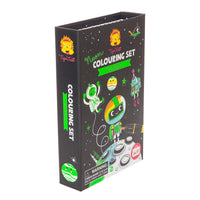 Tiger Tribe - Neon Colouring Set: Outer Space - Dreampiece Educational Store