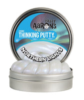 Crazy Aaron's - Northern Lights (Glow Thinking Putty 4" Tin) - Dreampiece Educational Store