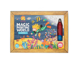 Tiger Tribe Magic Painting World - Ocean - Dreampiece Educational Store