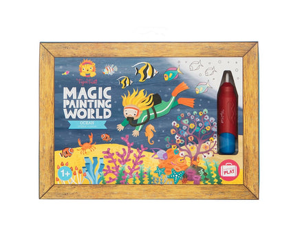 Tiger Tribe Magic Painting World - Ocean - Dreampiece Educational Store