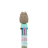 Pusheen Self Care Club: 10 Colours Pen with 3D Topper