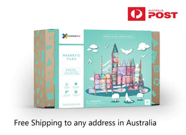 Connetix 106 Piece Pastel Ball Run Pack