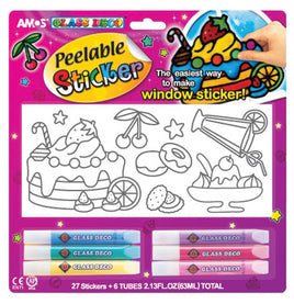 Amos Peelable Stickers 27 stickers - Dreampiece Educational Store