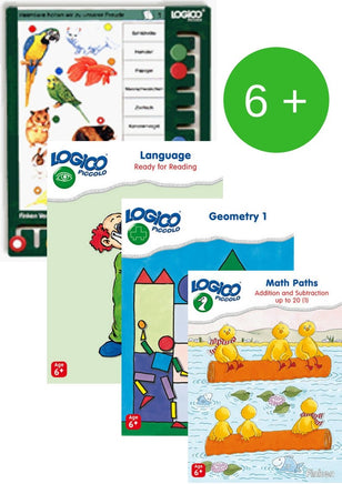 LOGICO Piccolo - Starter Package: 3 titles and 1 board (6+) - Dreampiece Educational Store