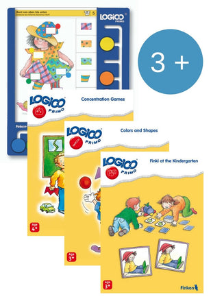 LOGICO Primo Starter Package: 3 titles and 1 board - Dreampiece Educational Store