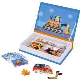 Janod - Racers Magnetibook - Dreampiece Educational Store