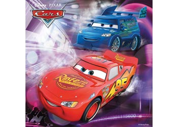 Ravensburger – Disney Cars On The Racetrack Puzzle 3x49pc - Dreampiece Educational Store