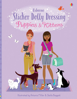 Usborne - Autocollant Dolly Dressing Chiots et Chatons