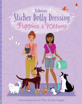 Usborne - Sticker Dolly Dressing Puppies and Kittens