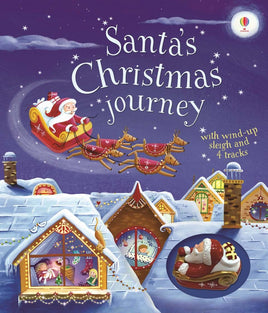 Santa's Christmas journey with Wind-Up sleigh - Dreampiece Educational Store