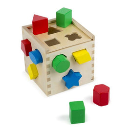 Melissa & Doug- Shape Sorting Cube - Dreampiece Educational Store